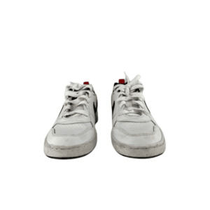 Nike unisex kids white/red/black sneakers size 4.5Y